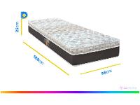 Colchão Solteiro Castor Mola Ensacadas/Pocket - 6