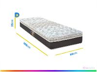 Colchão Solteiro Castor Mola Ensacadas/Pocket