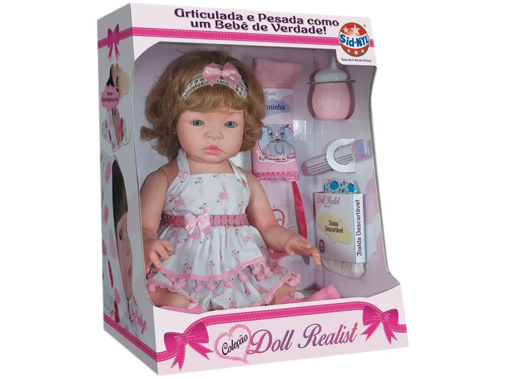 Boneca Reborn Doll Realist Kayla com Acessórios - 8