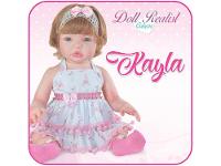 Boneca Reborn Doll Realist Kayla com Acessórios - 5