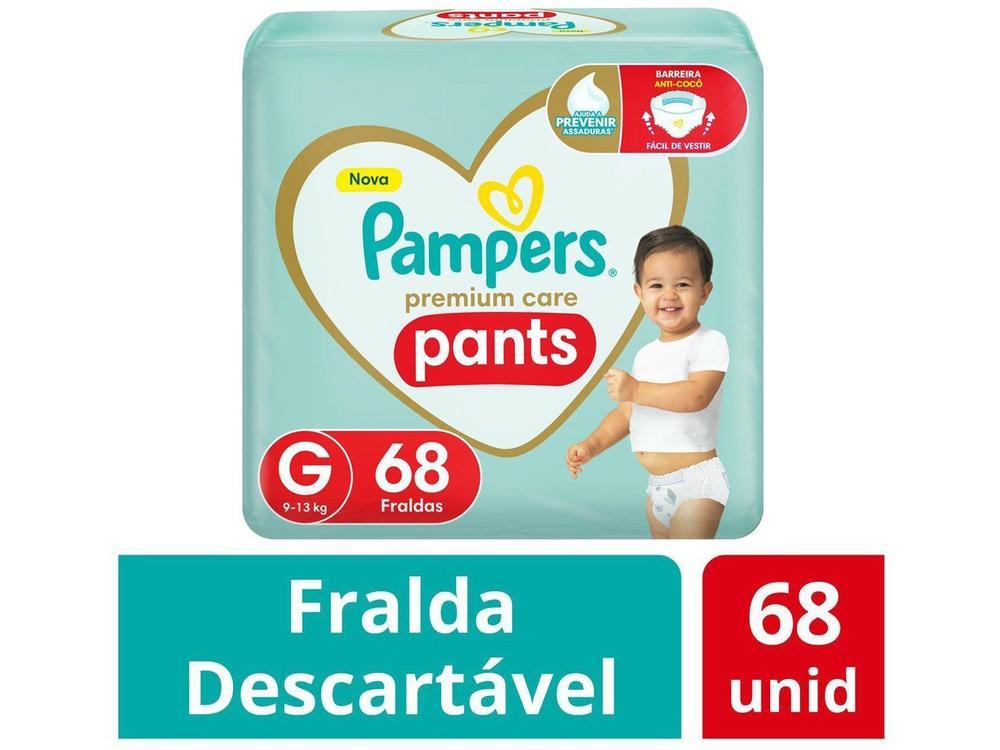 Fralda Pampers Premium Care Pants Calça Tam. G - 2