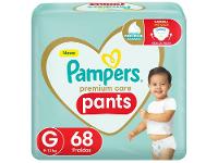 Fralda Pampers Premium Care Pants Calça Tam. G - 10