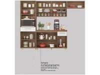 Cozinha Completa Demóbile Dama com Balcão - 13