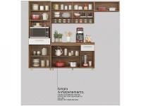 Cozinha Completa Demóbile Dama com Balcão - 5