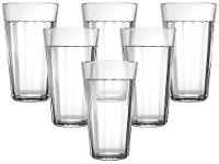 Jogo de Copos de Vidro 450ml 6 Peças Nadir Americano Long Drink - 1