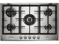 Cooktop 5 Bocas a Gás Natural e GLP Brastemp Inox - 1