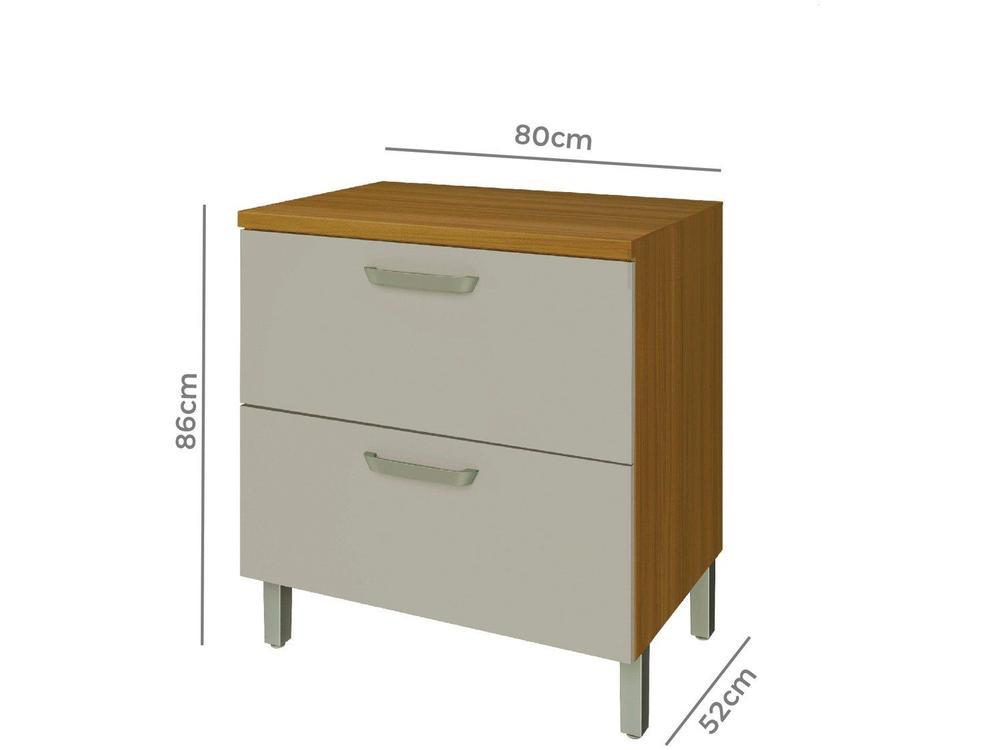 Balcão de Cozinha com Tampo Cozinhas Nesher - 6