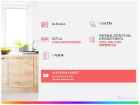 Balcão de Cozinha com Tampo Cozinhas Nesher - 2