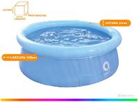 Piscina Infantil Inflável Redonda Jilong 1000L  - 9