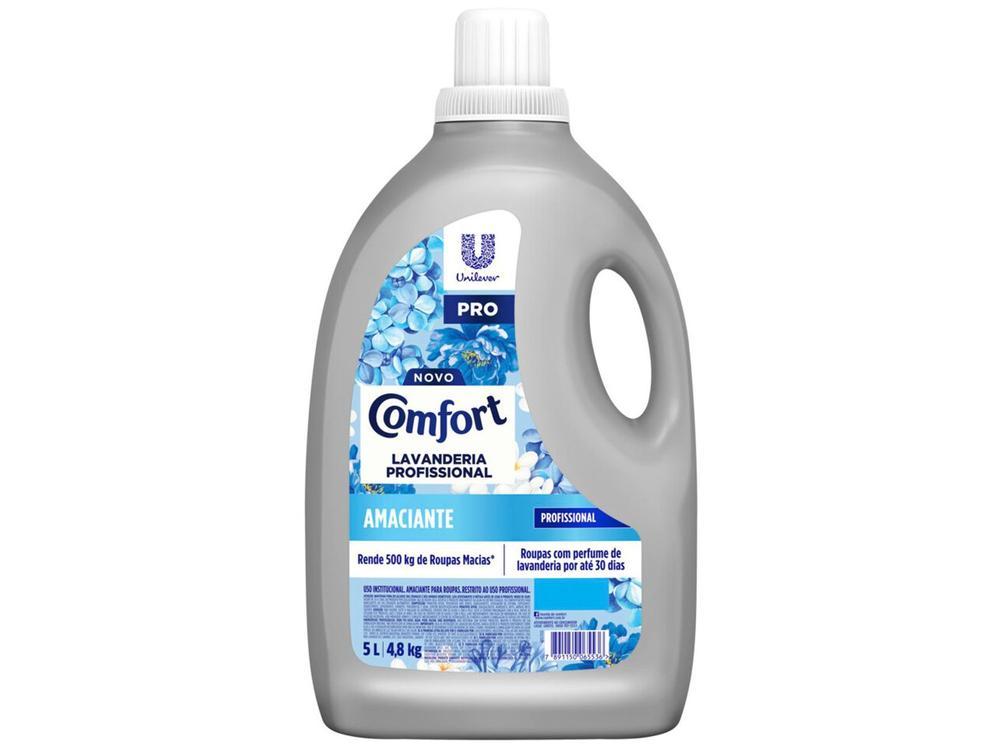 Amaciante Comfort Lavanderia Profissional Maciez Intensa 5L - 10