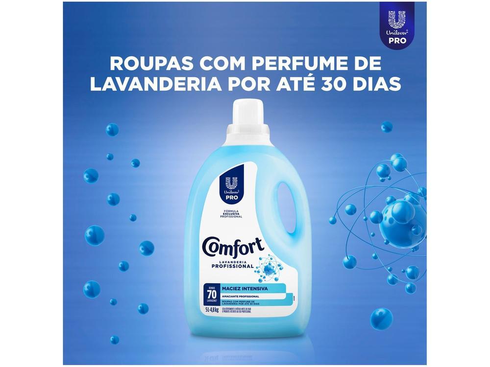 Amaciante Comfort Lavanderia Profissional Maciez Intensa 5L - 30