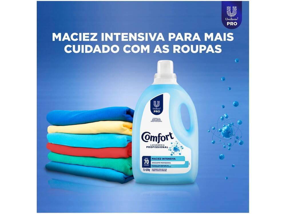 Amaciante Comfort Lavanderia Profissional Maciez Intensa 5L - 6