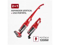 Aspirador de Pó Portátil e Vertical Mondial 1200W - 2