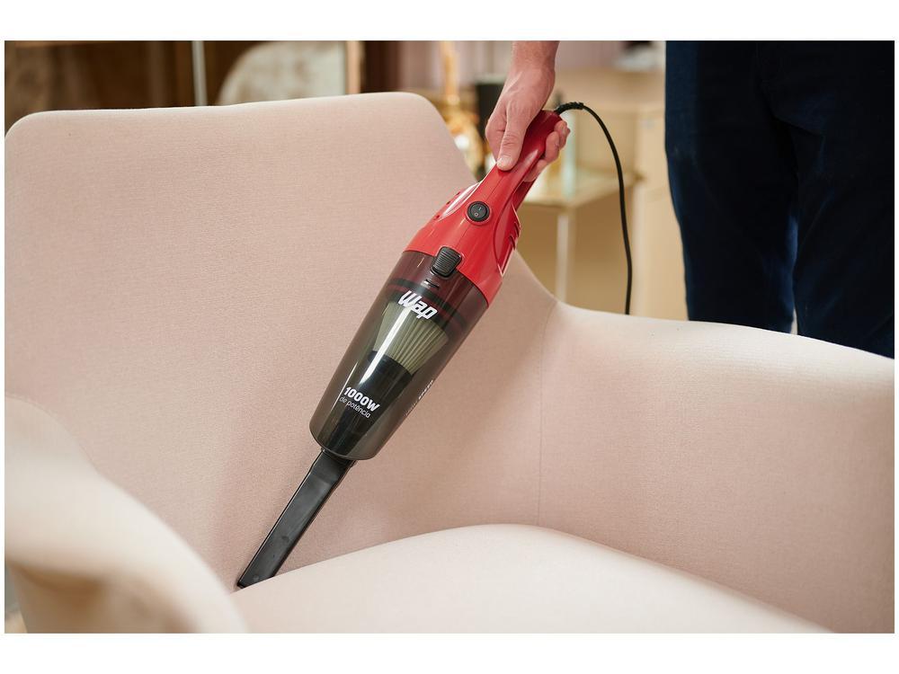 Aspirador de Pó Portátil e Vertical Wap Filtro HEPA 1000W High Speed Vermelho e Preto - 3