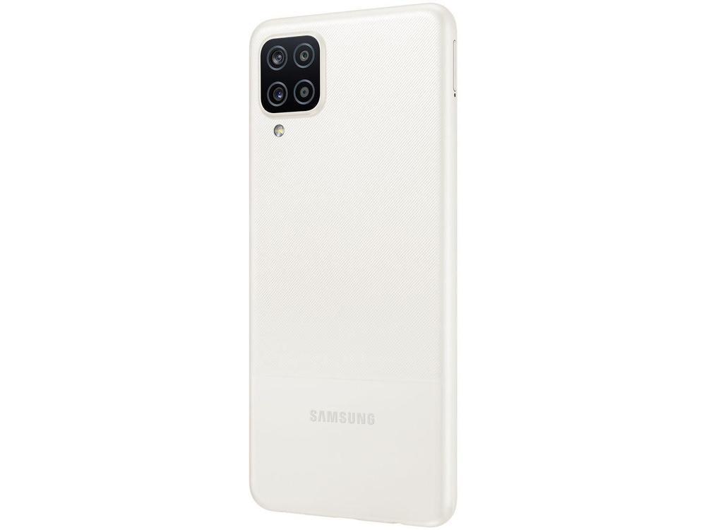 Smartphone Samsung Galaxy A12 64GB Branco 4G Octa-Core 4GB RAM 6,5” Câm. Quádrupla + Selfie 8MP - 9