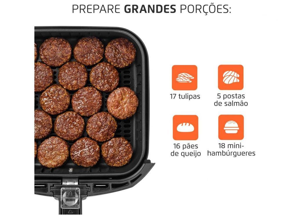 Fritadeira Elétrica sem Óleo/Air Fryer Mondial - 12
