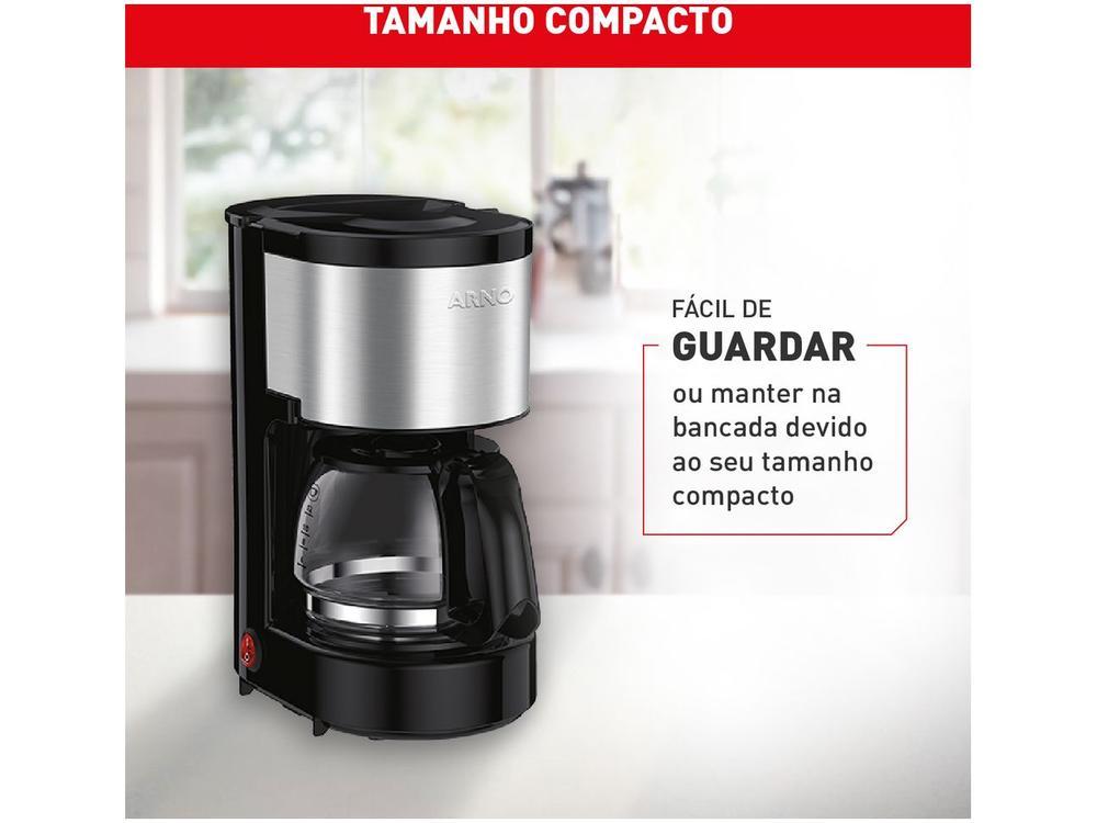 Cafeteira Elétrica Arno Perfectta Inox 0,6L CFPI - 6