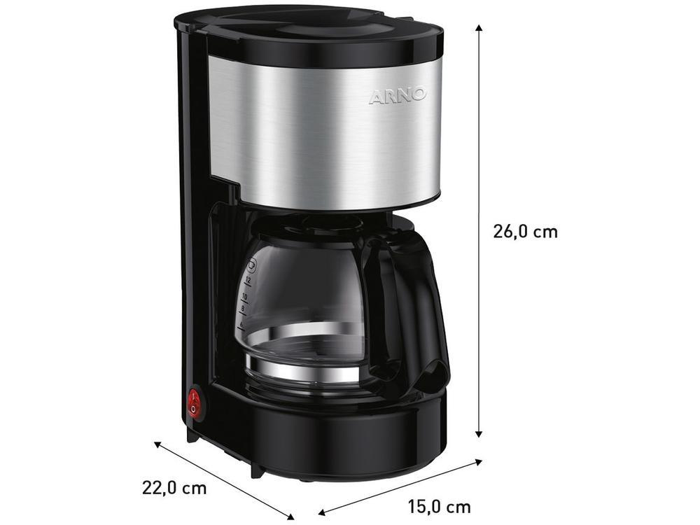 Cafeteira Elétrica Arno Perfectta Inox 0,6L CFPI - 9