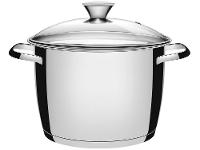 Caldeirão Inox Tramontina 5,5L Fundo Triplo com Tampa 22cm Allegra - 1