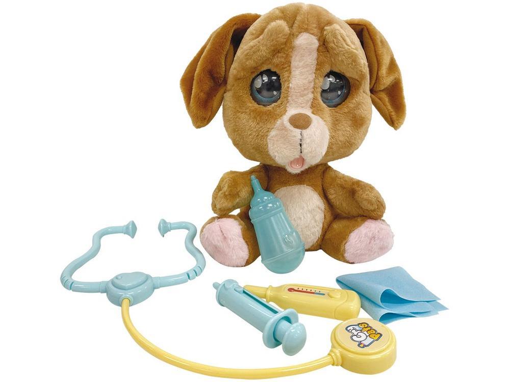 Pelúcia Veterinário Cry Pets Vet Set Interativa - 1