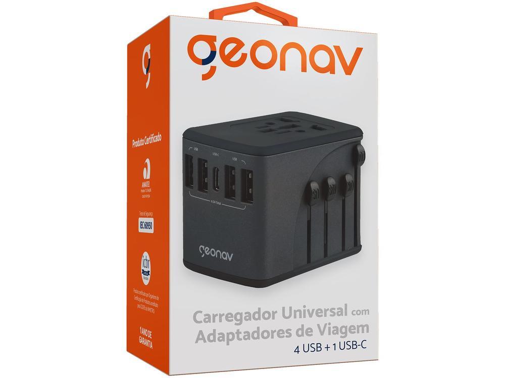 Carregador de Tomada 4 Entradas USB e 1 USB-C - 7