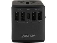 Carregador de Tomada 4 Entradas USB e 1 USB-C