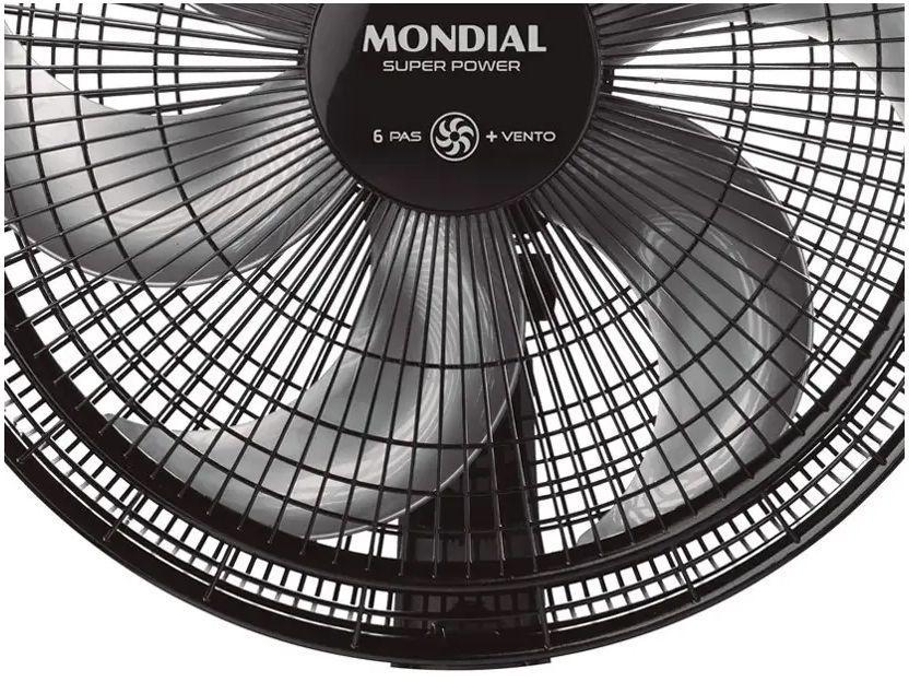 Ventilador Mondial Super Power 30cm 6 Pas 3 Velocidades 60W - 9
