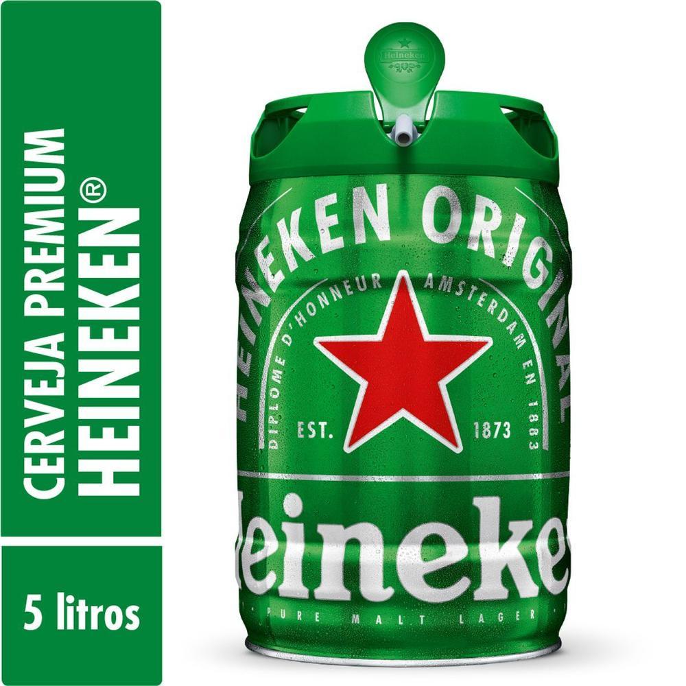Cerveja Heineken Pilsen Barril 5L - 2