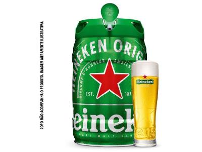 Cerveja Heineken Pilsen Barril 5L