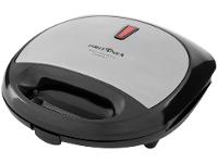 Sanduicheira Grill Britânia Preto e Cinza 750W Antiaderente Crome - 23