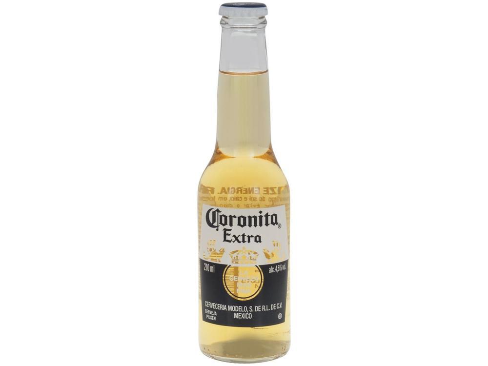 Cerveja Corona Coronita Extra Lager 6 Unidades - 210ml - 5