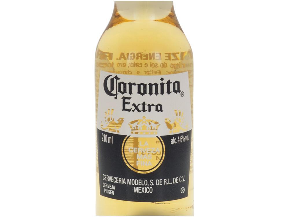 Cerveja Corona Coronita Extra Lager 6 Unidades - 210ml - 7