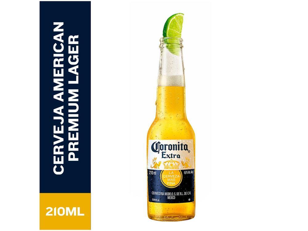 Cerveja Corona Coronita Extra Lager 6 Unidades - 210ml - 2