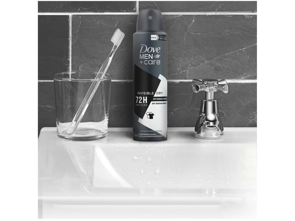 Desodorante Aerossol Antitranspirante Dove Men+Care Invisible Dry Masculino 72 Horas 150ml - 14