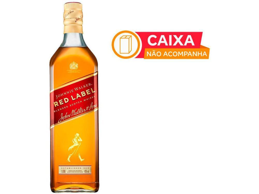 Whisky Johnnie Walker Red Label 1L - 3