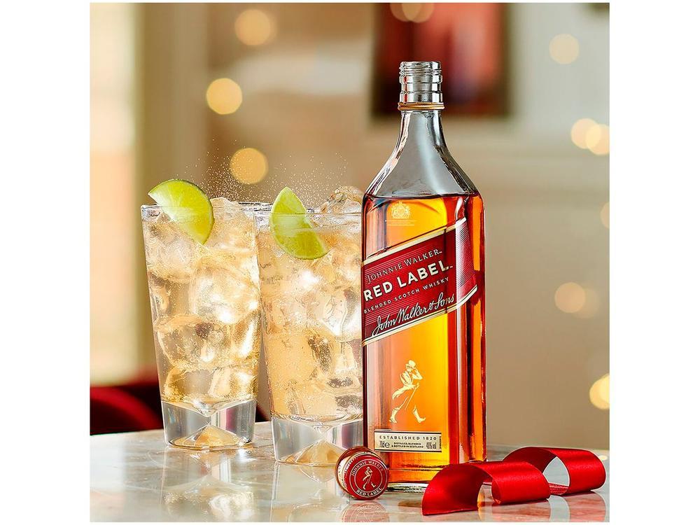Whisky Johnnie Walker Red Label 1L - 5