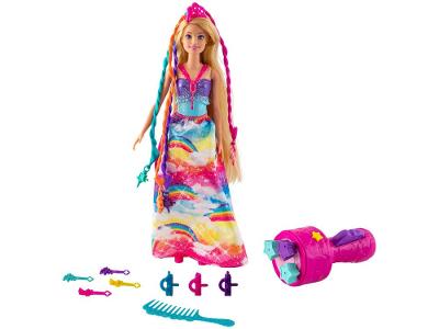 Barbie Princesa Tranças Mágicas 32cm