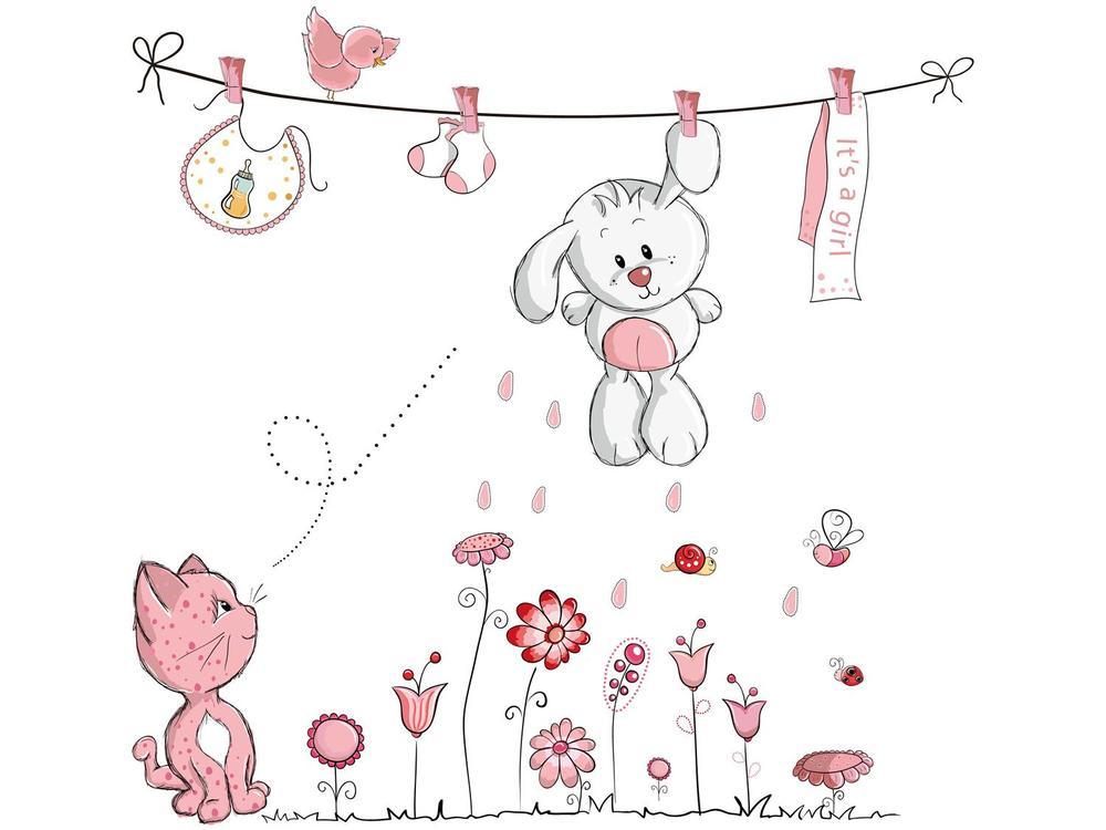 Adesivo de Parede Infantil PVC Adesif - 1