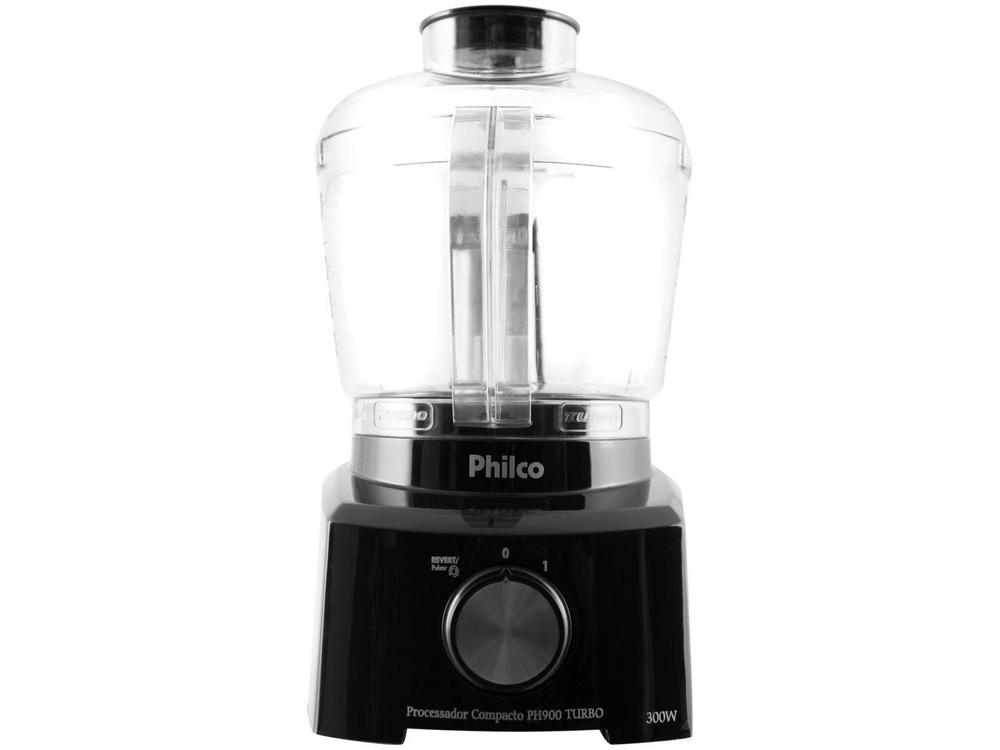 Mini Processador de Alimentos Philco 300W Preto PH900 Turbo 3 em 1 - 17