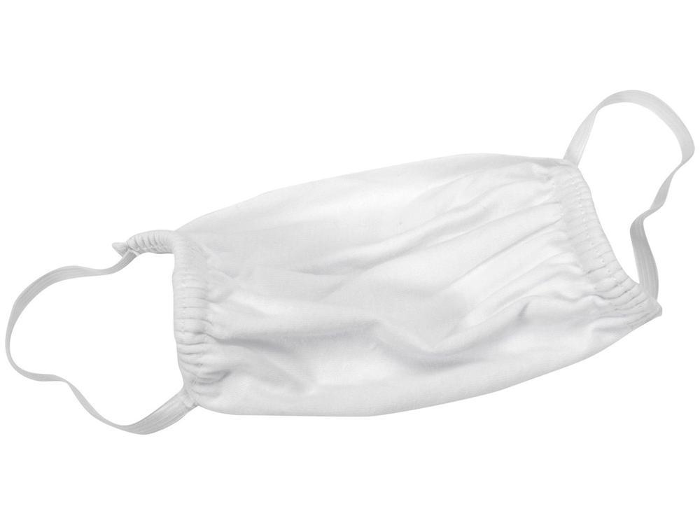 Máscara Lavável / Reutilizável Dupla Camada Branca - 4