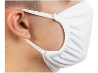 Máscara Lavável / Reutilizável Dupla Camada Branca - 3