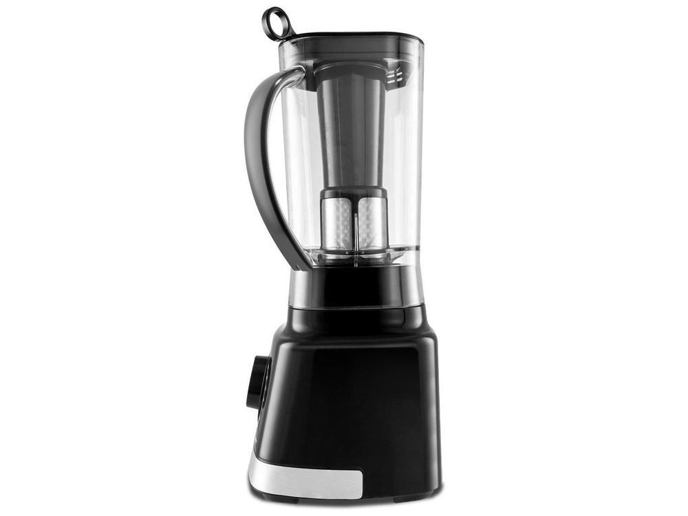 Liquidificador Britânia Fortis Turbo BLQ1300P Preto com Filtro 12 Velocidades + Pulsar 1400W - 8