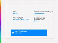 Bebedouro de Água Esmaltec de Mesa Refrigerado por Compressor Gelágua EGM30 - 2