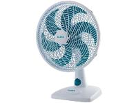 Ventilador 2 em 1 Ultra V-30B-6P 30cm 6 Pás 3 Velocidades Branco e Azul - 11