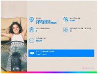 Ventilador 2 em 1 Ultra V-30B-6P 30cm 6 Pás 3 Velocidades Branco e Azul - 2