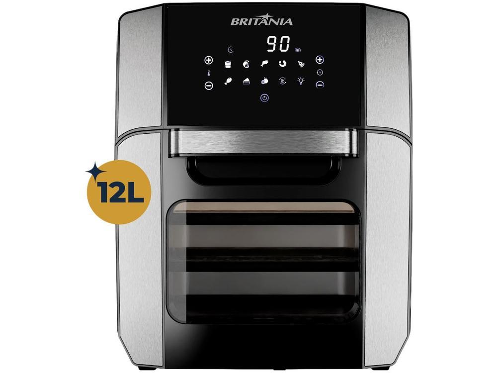 Air Fryer Britânia Oven BFR2100 Preto 12L com Timer - 4
