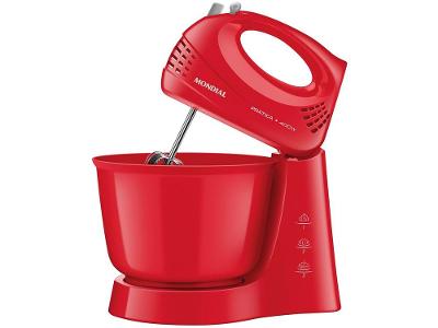 Batedeira Mondial Vermelha 400W Prática