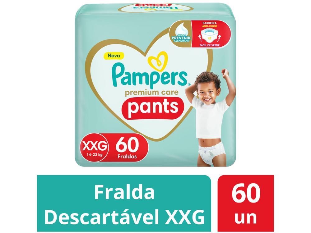 Fralda Pampers Premium Care Pants Calça Tam. XXG - 11