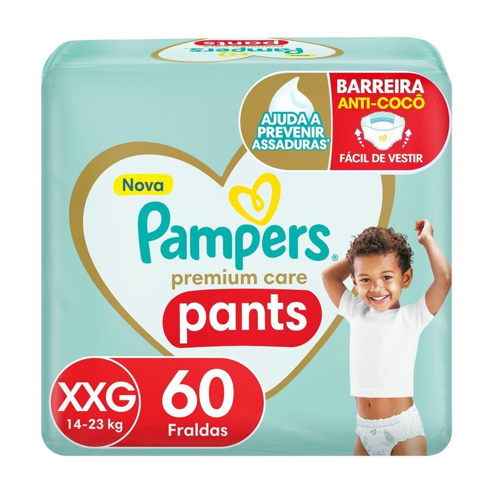 Fralda Pampers Premium Care Pants Calça Tam. XXG - 1