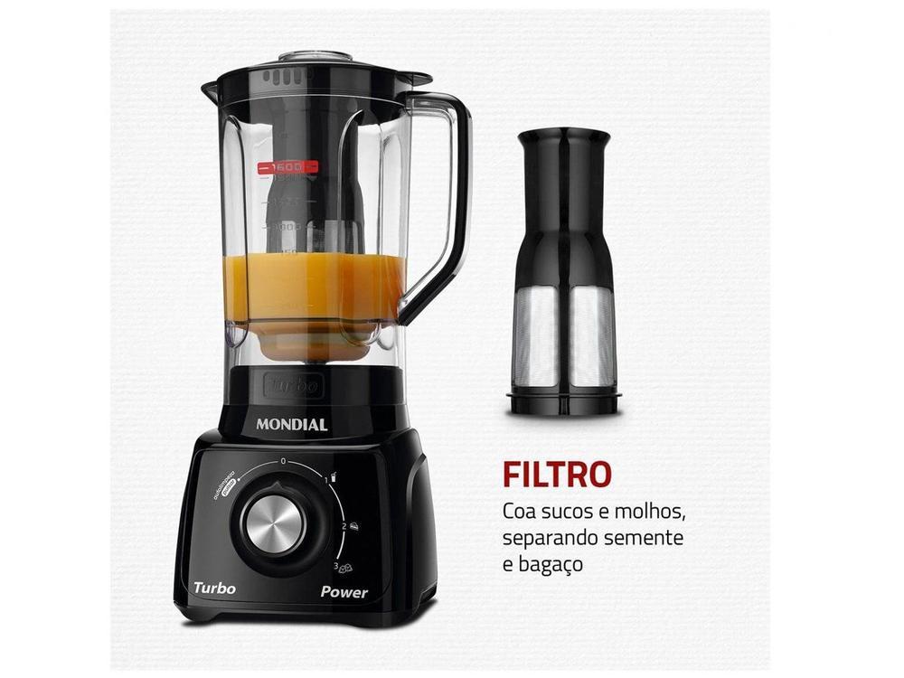 Liquidificador Mondial Turbo Power L-99 FB - 6